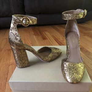 Michael Kors.  Rena ankle strap.